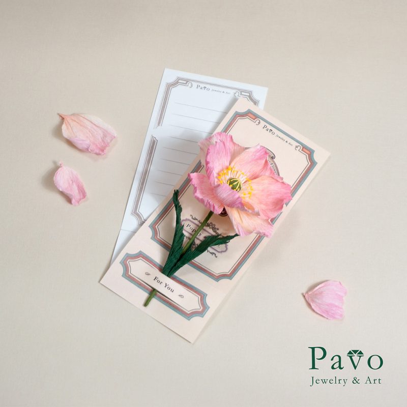 Fragrance & Paper Flowers-Poppy