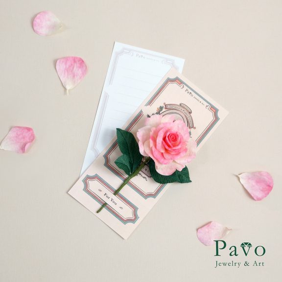 Fragrance & Paper Flowers-Rose